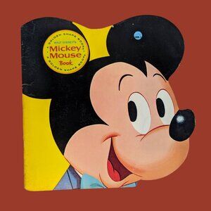 Disney's Mickey Mouse Book – Vintage Golden Shape Book